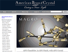 Tablet Screenshot of abclighting.net